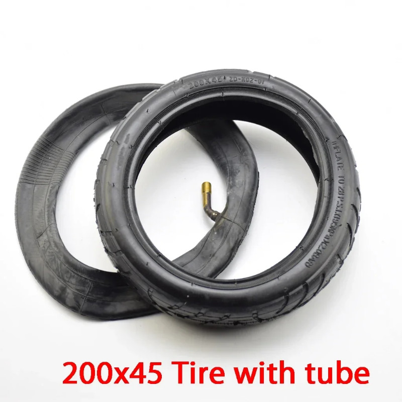 200*45 8 inch 200X45 Tire Butyl inner tube with Outer Tyre For  E-Scooter  Electric Folding Scooter
