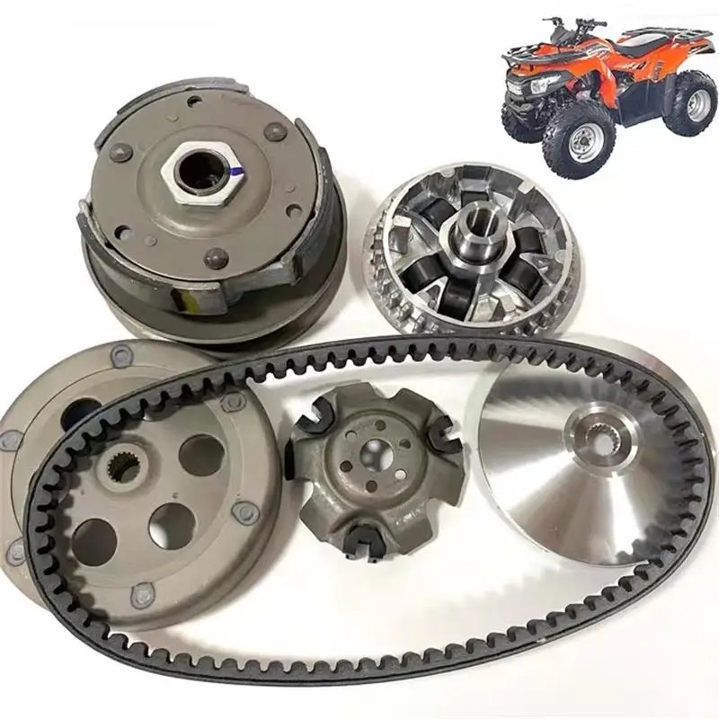 Motorcycle Belt Pulley Driven Wheel Clutch Assembly Fo LONCIN ATV LX200AU LX 200 WHS 200 AU 200 CTV