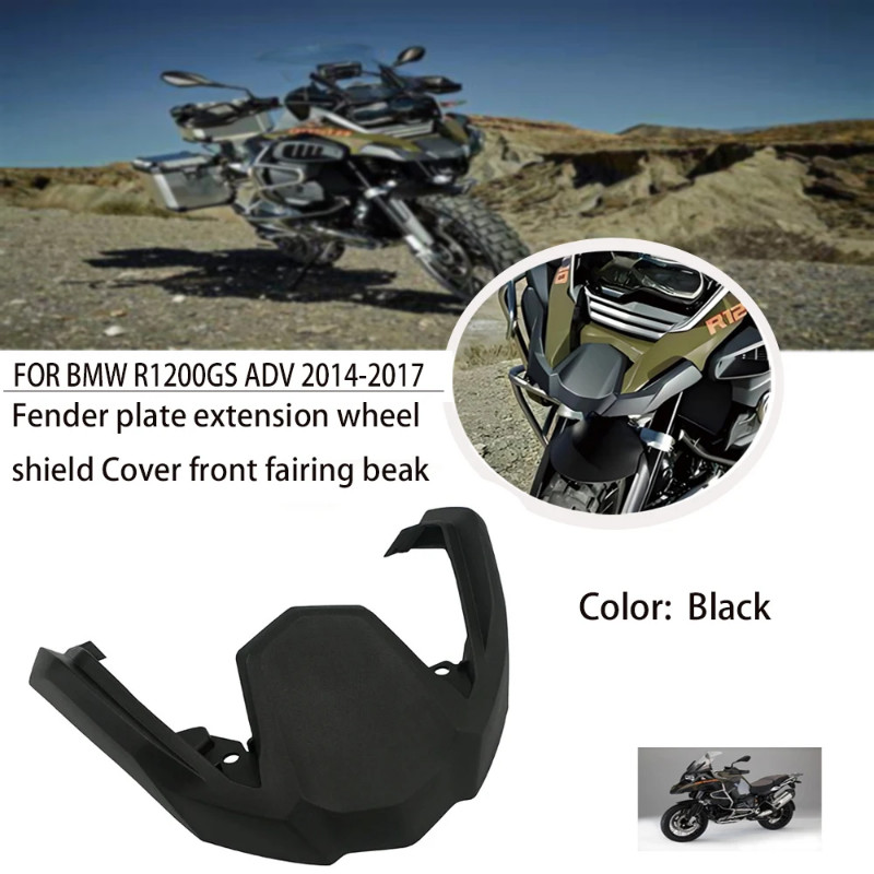 For BMW R1200GS Adventure R1200 R 1200 GS ADV GSA GSA1200 fender extension wheel shield cover front