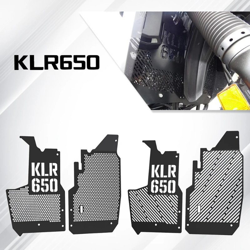 For Kawasaki KLR650 KLR650S ABS KLR 650 2022 2023 2024 Motorcycle Accessories Radiator Grille Cover
