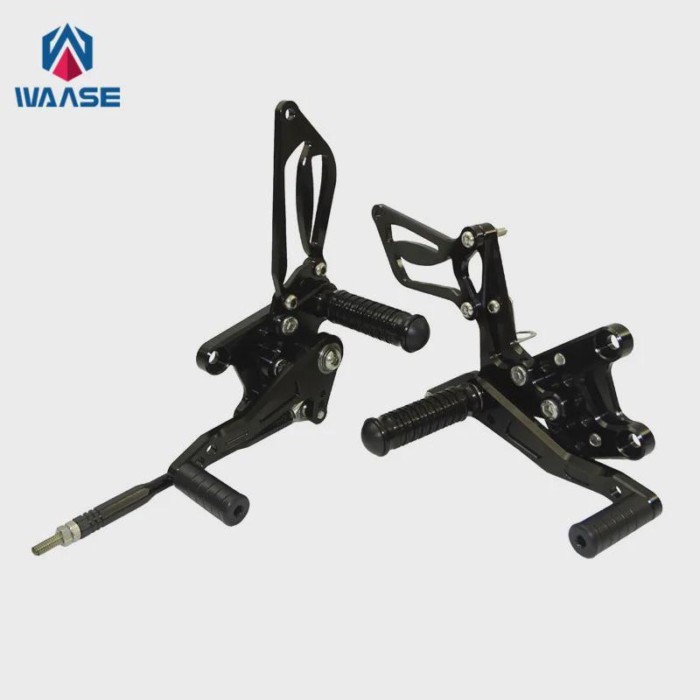 waase For Suzuki SV650 SV650A SV650S SV 650 1000 SV1000 SV1000S 1998-2014 Adjustable Rider Rear Set