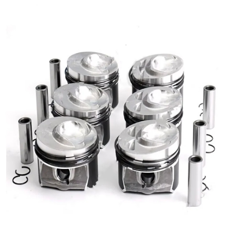 6PCS Pistons Rings Set +0.5 For Porsche Cayenne VW Passat Audi Q7 VR6 3.6L FSI Superb 03H107065N 03