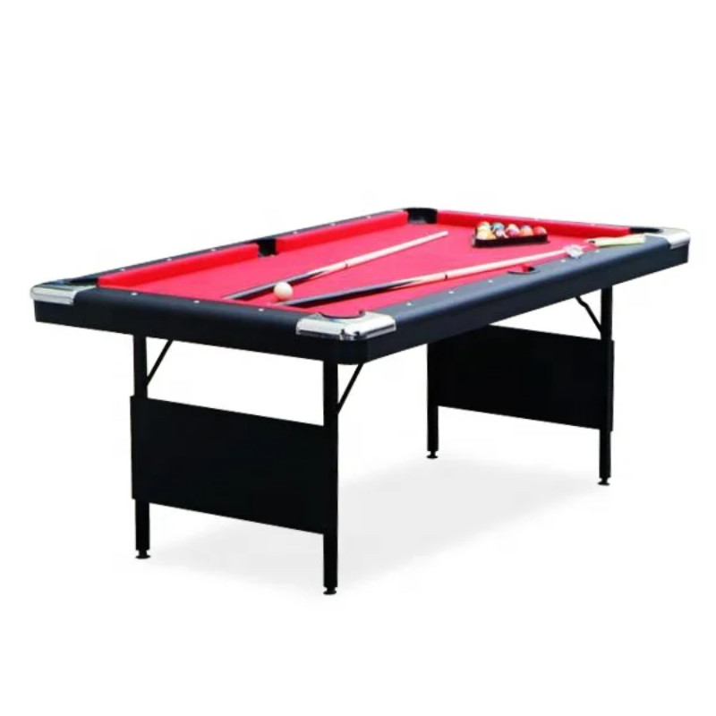 6 Foot Pool Table Portable Folding Leg Snooker Table