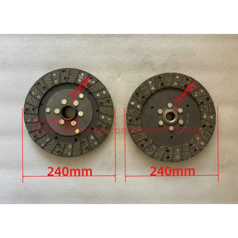 DONGFENG 300.21C.013 Main Clutch Disc 426.21.021 + 300.21C.012 PTO Clutch Disc , DONGFENG / DF / Mi