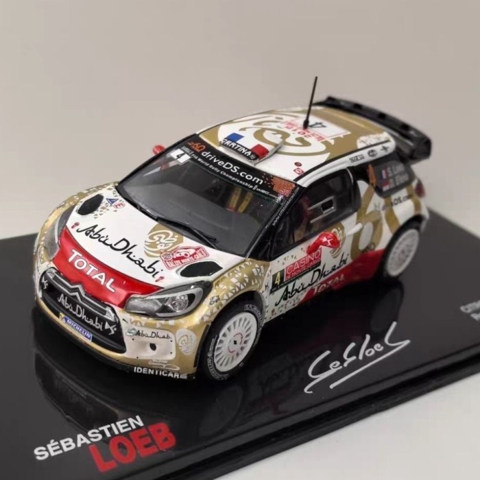 ALTAYA 1/18 CITROEN DS3 WRC #4 2015 โมเดลรถ Citroen Rally Alloy
