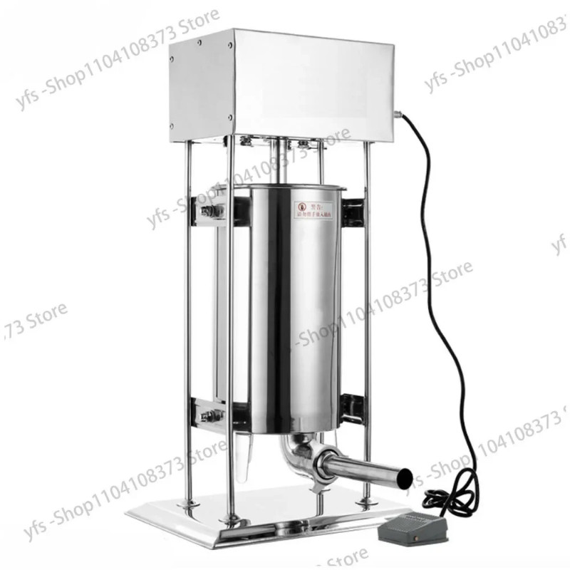 15L Electric Commercial Sausage Stuffer, Sausage Stuffing Machine, Sausage Filler With 15mm/20mm/30