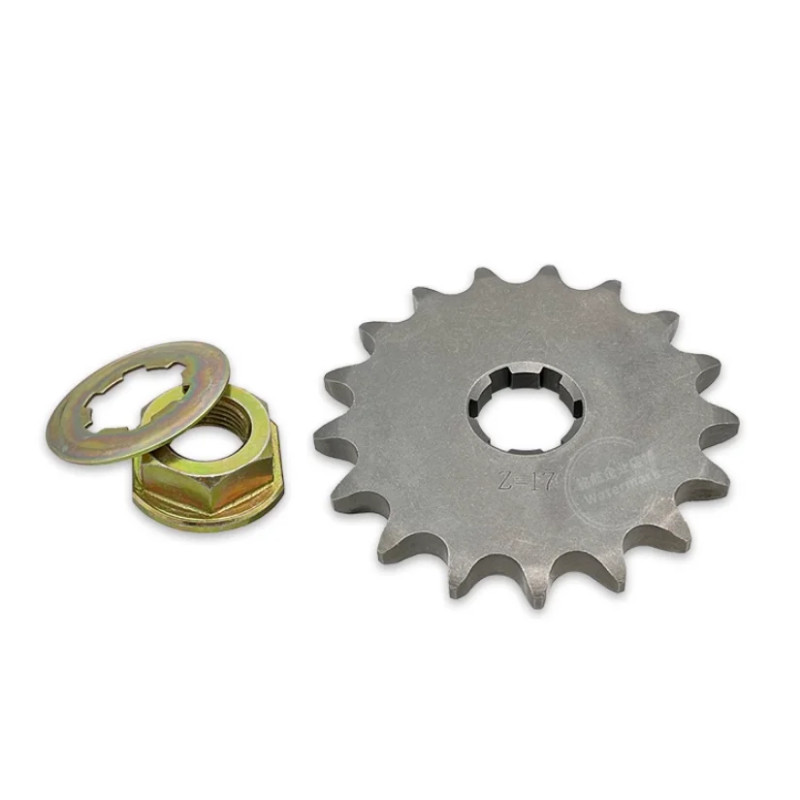 ATV200 Engine Transmission Sprocket 17T Chain Wheel For Loncin LX200 ATV200-M-S-AU200 LX200AU 200AU