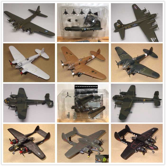 Out of Print Model Cafereo Cafereo 1/144 P61/He111/Do217 Bomber/Attack Aircraft กึ่งสําเร็จรูปรุ่นให