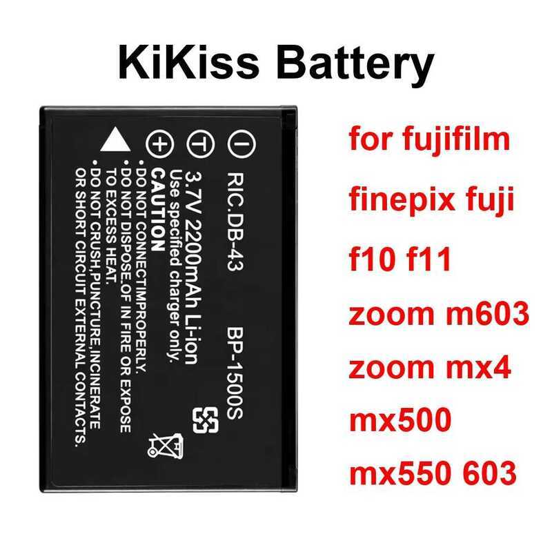 Battery Durable NP-120 Fnp-120 1200-2500Mah For Fujifilm Finepix Fuji F10 F11 Zoom M603 MX4 MX500 MX