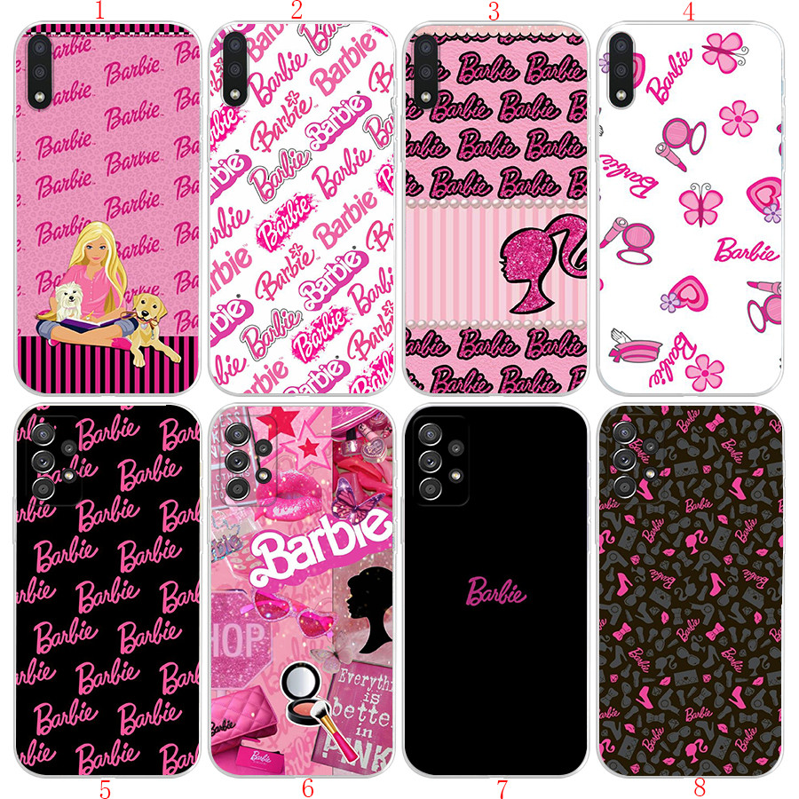 Realme 5 5i 5s 6 C2 C11 C12 C35 5 Pro 6 Pro 6i 7i Q3 8 5G 8S B7 อะนิเมะ 1Barbie เคสโทรศัพท์โปร่งใสนุ