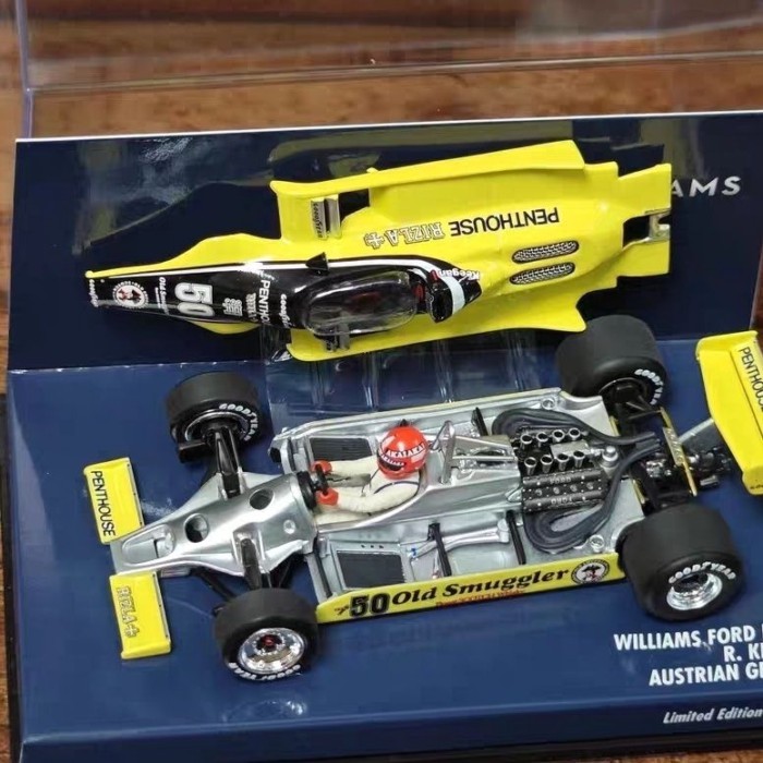 มินิตัด MINICHAMPS 1/43 1980 สถานีออสเตรีย WILLIAMS WILLIAMS FW07 50 #
