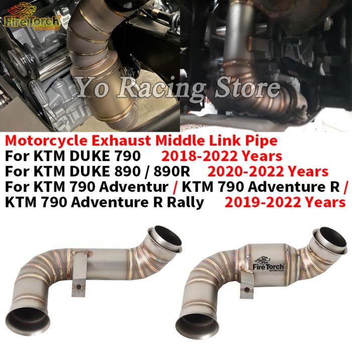 Slip On For KTM DUKE 790 Duke 890 / 890R 2018-2022 KTM 790 Adventure R Ktm790 R Rally 2019-2022 Mot