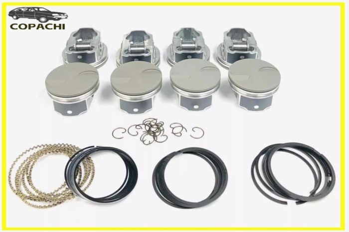 8pcs Pistons & Rings kit For 2007-10 Chevy GM Hummer Cadillac 6.2L LC9 LH6 LMG LY5.Engine Car Acces