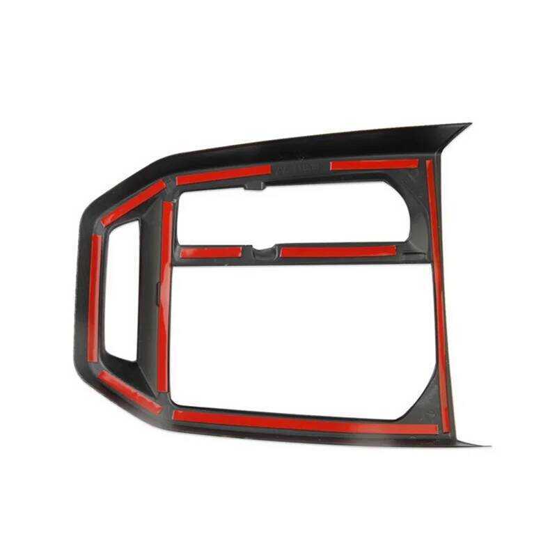 ▥ Center Console Interior Accessories Gear Shift Panel Cover Trim ABS Carbon Fiber For BMW IX 2