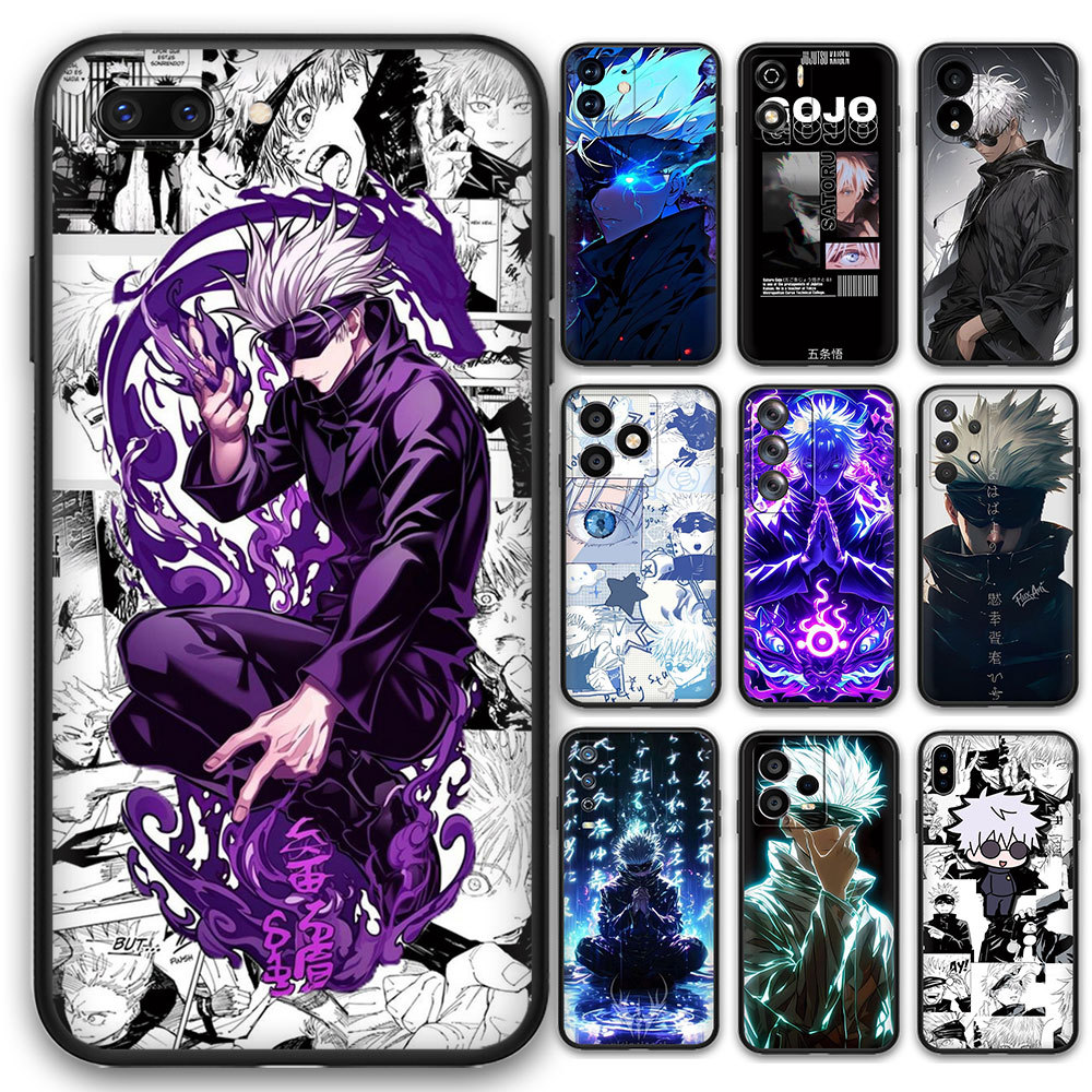 ความเข้ากันได้ Huawei Y6P Y7A Y8P Y9A Y7 2019 Y7 Prime 2018 E9C8 Gojō Satoru เคสโทรศัพท์ TPU