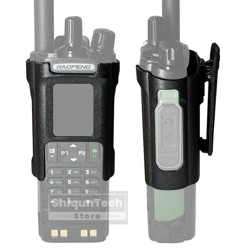 ▥  Dm-32 Walkie Talkie เข็มขัดคลิปพกพา Case Original Uv-32 Holster สะดวกแขวนสําหรับ Dm32