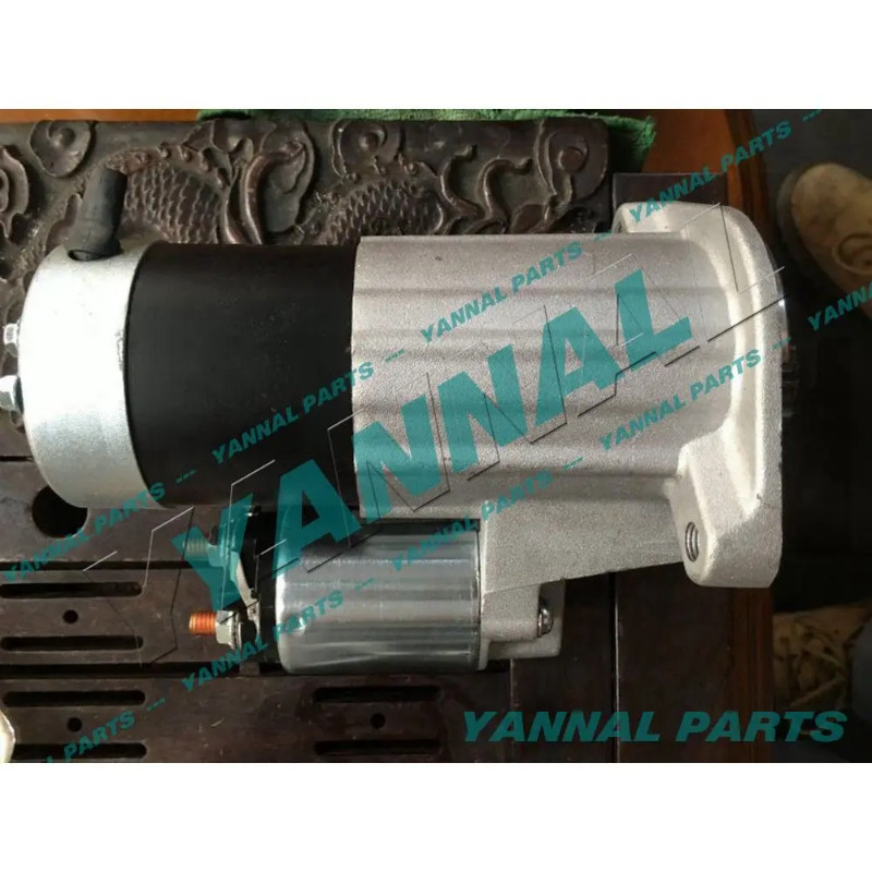 5PCS For Mitsubishi  Starter Motor L3E Excavator Engine Parts
