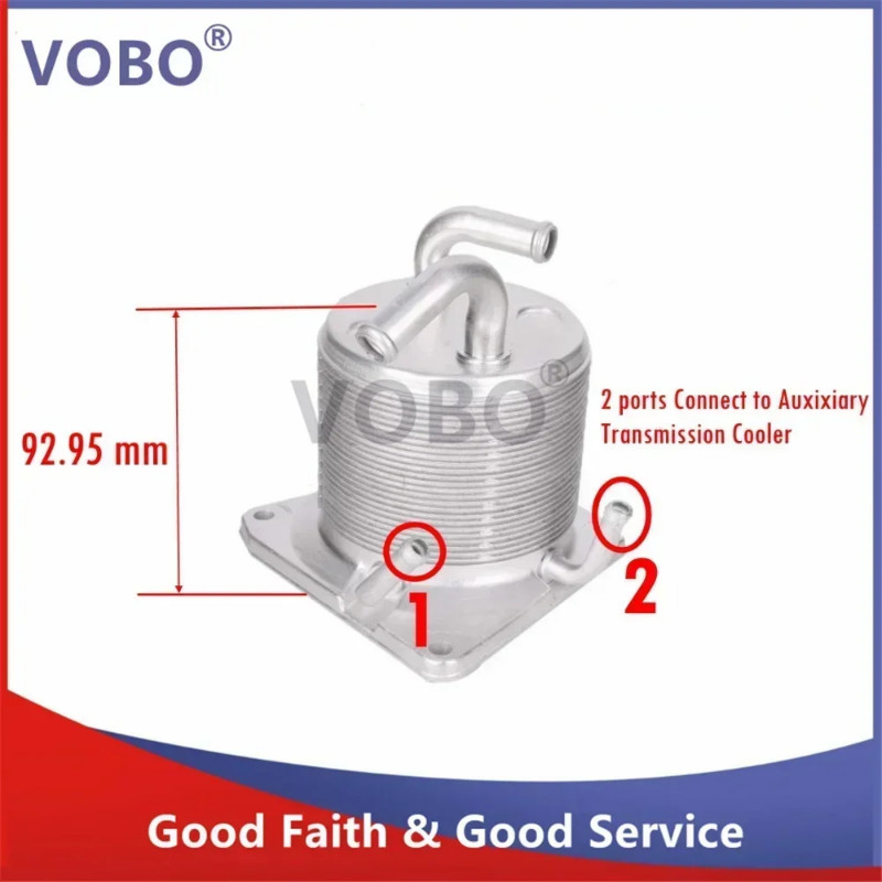 New CVT Transmission Oil Cooler Fix Upgrade for Overheating Nissan 21606-1XF0A 21606-1XK0B 21606-3T