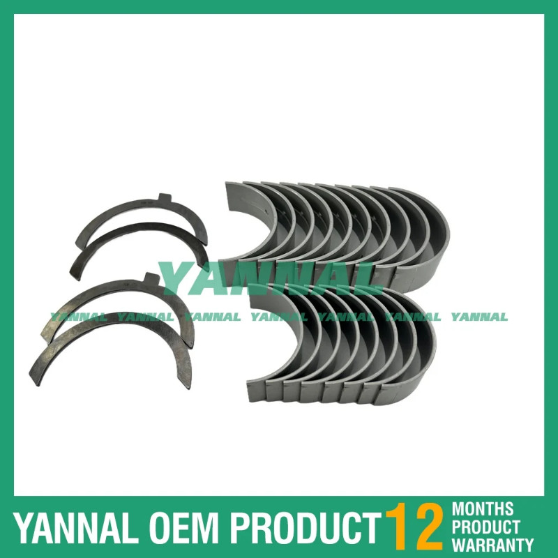 V3307 Crankshaft Main Conrod Bearing Set For Kubota Engine Bobcat S630 T650 S65