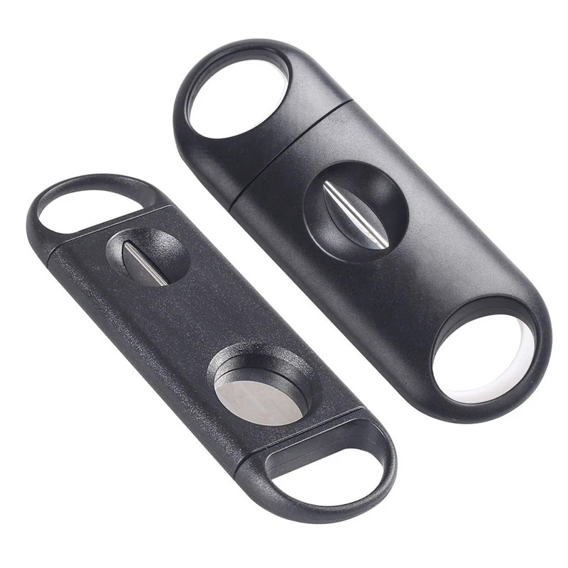 Cigar V-shaped scissors Small portable stainless steel dual purpose sharp cigar scissors Cigar hold