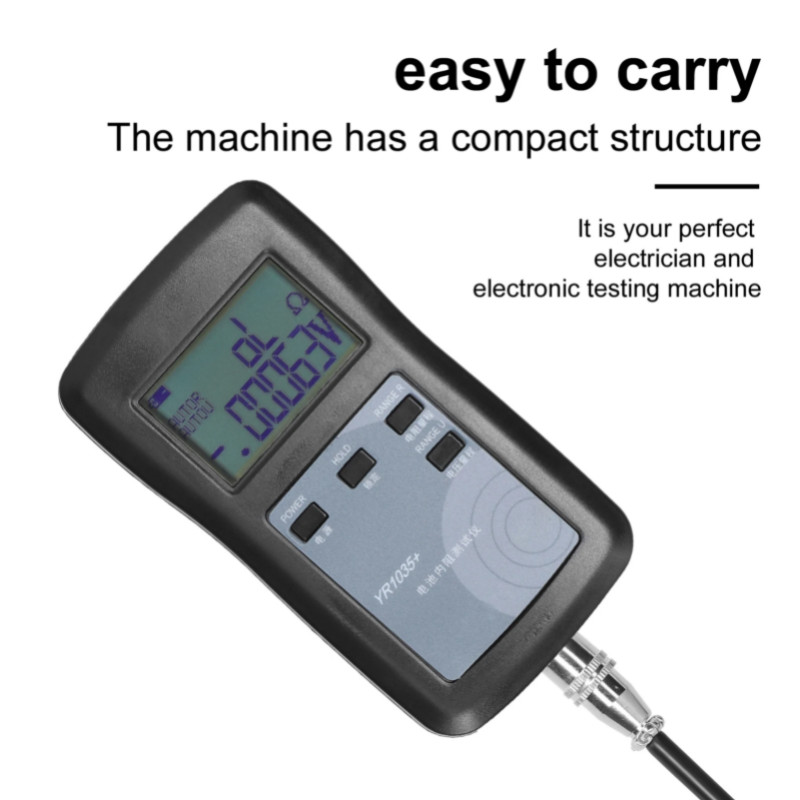 4-Wire Internal Resistance Tester YR1035+/YR1030 Battery Internal Resistance Test Instrument 100V E