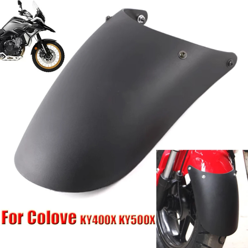 Motorcycle Front Fender Mudguard Fender Extension Lengthening For Kove Colove KY400X KY500X   KY 50