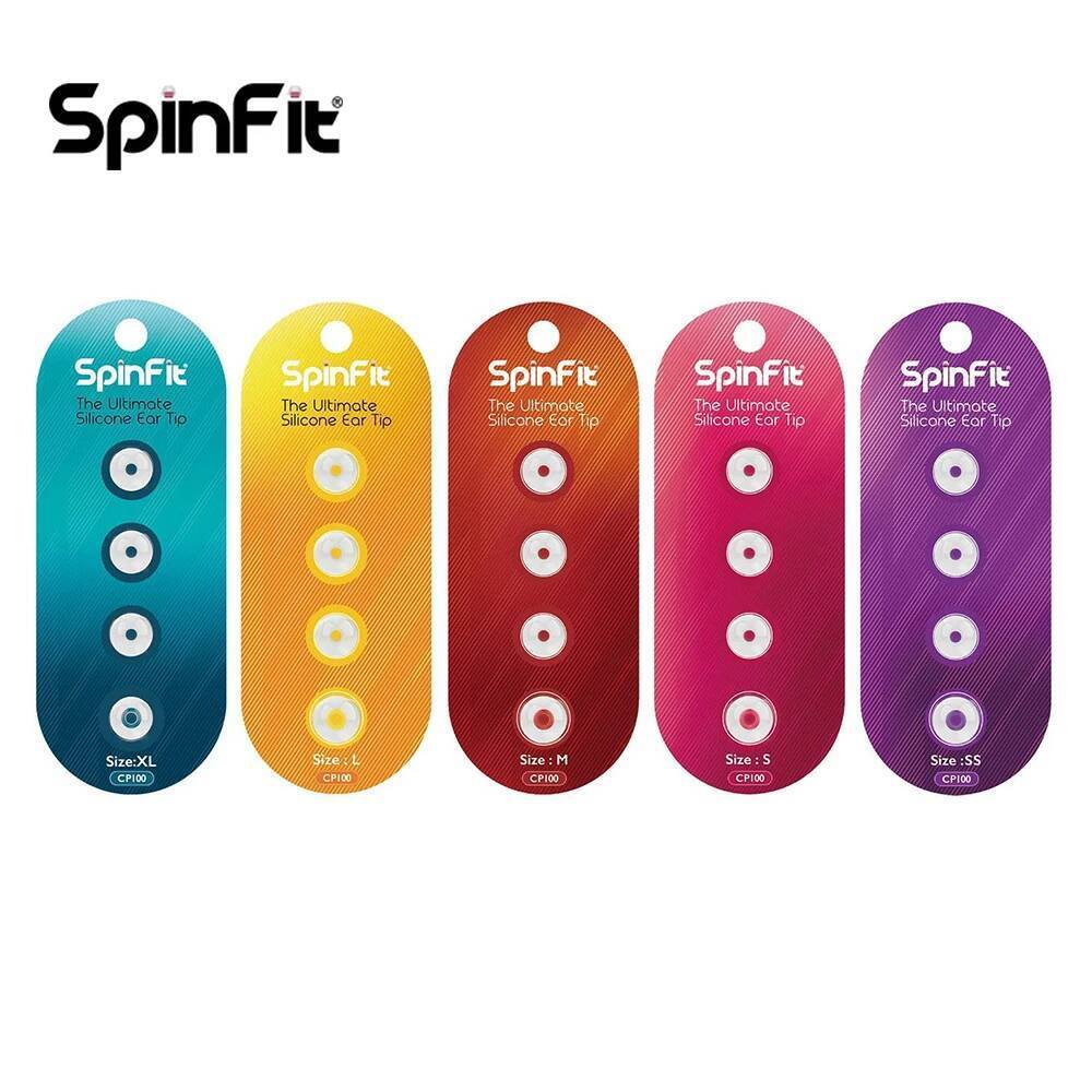 SpinFit CP100 CP800 CP240 หูฟังชนิดใส่ในหูซิลิโคนสําหรับ FiiO DUNU KZ Hidizs Moondrop หูฟัง