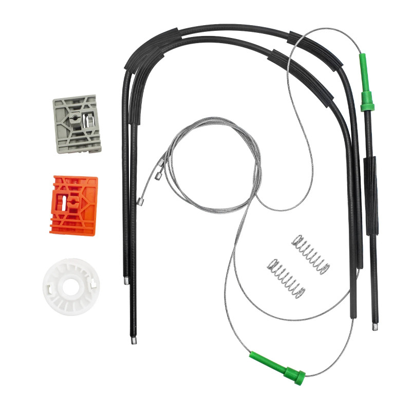 Window Regulator Repair Kit Front Left For Audi A4 8E B6 B7, 8E0837461, 8E0837461A, 8E0837461B, 8E0