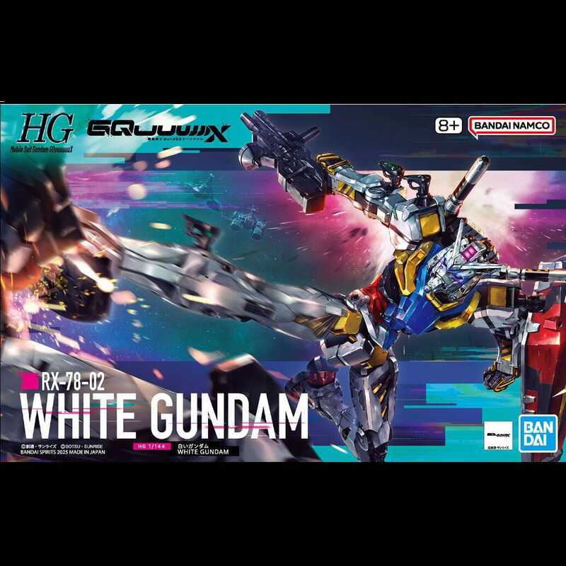 DHG White Gundam White Gundam gqx Yuanzu 1/144 Bandai ของแท้ประกอบรุ่น