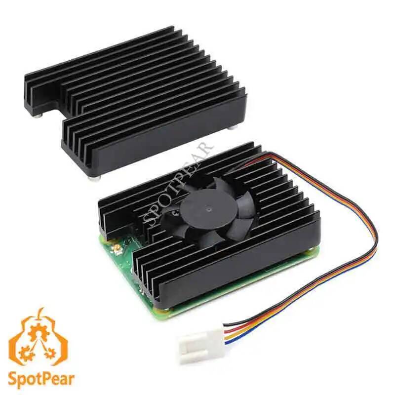 Raspberry Pi Compute Module 4 CM4 ฮีทซิงค์อลูมิเนียม PWM FAN