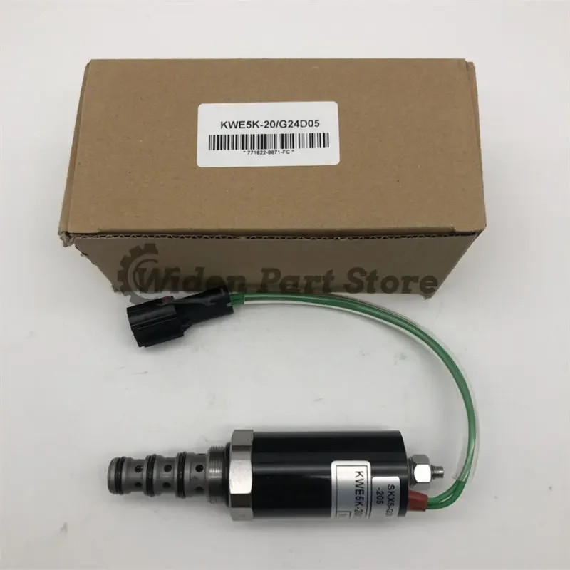 SKX5-G24-205 KWE5K-20/G24D05 Solenoid Valve For Kato Excavator HD820-3 HD820-2