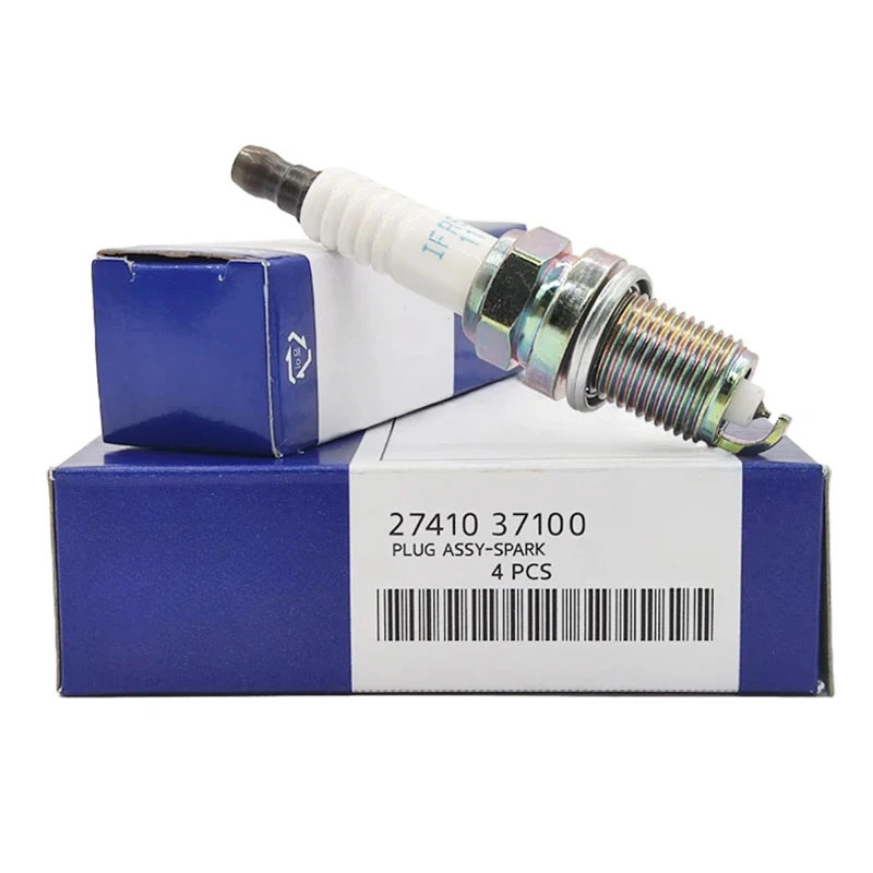 4-6pcs 27410-37100 Spark Plugs Fit for Hyundai ACCENT I II III ELANTRA GRANDEUR SANTA FÉ I II SONAT