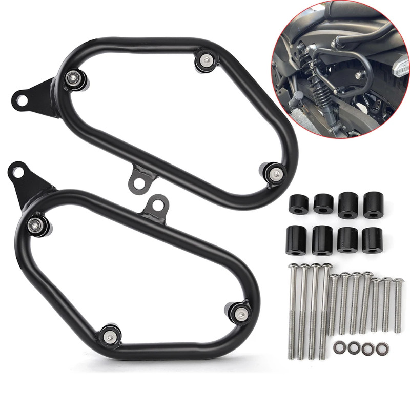 Luggage Rack Saddlebag Bracket Side Trunk Bag Support Mount Holder Side Rack For Kawasaki Eliminato