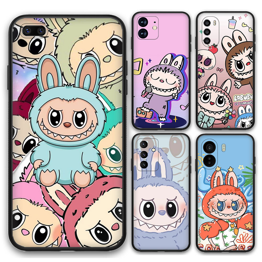 Samsung Galaxy A07 A17 A26 A36 A56 M07 F17 S25 Fe S25Plus S25Ultra S25 Edge เคสโทรศัพท์ 5T47 Labubu 