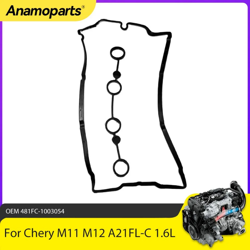 Engine Parts Gasket Rocker Cover Fit 1.6 1.8 2.0L For Chery M11 M12 A21FL-C B11 B14 A21 B11FL T11 G