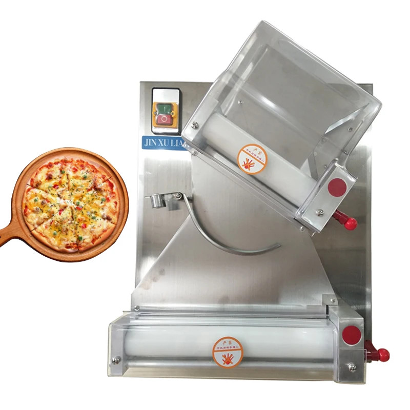 30cm 12 inches Dough Pressing Machine Automatic Commercial Electric Bakery Pizza Dough Roller Dough