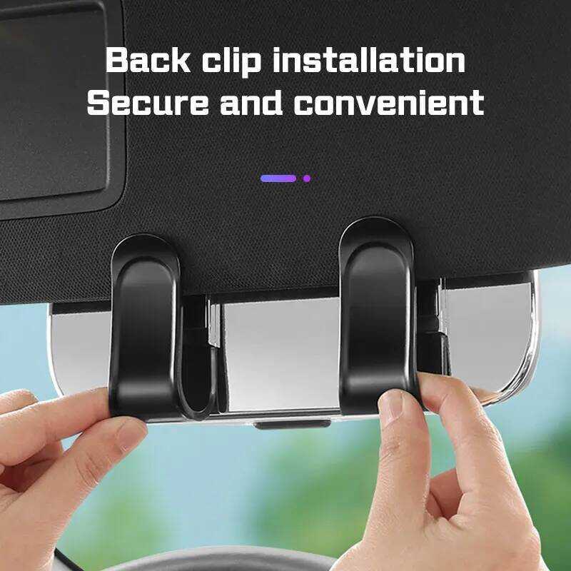 ▥ Car Visor Glasses Box Portable For BMW X1 X2 X3 X5 X4 X6 X7 1 3 5 7 Series F40 E90 G20 G30 G3