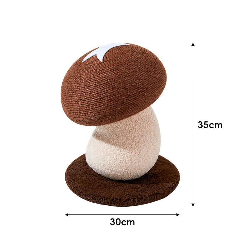 th KimPets Mushroom Shape Cat Scratching Board Sisal Cat Scratching Post