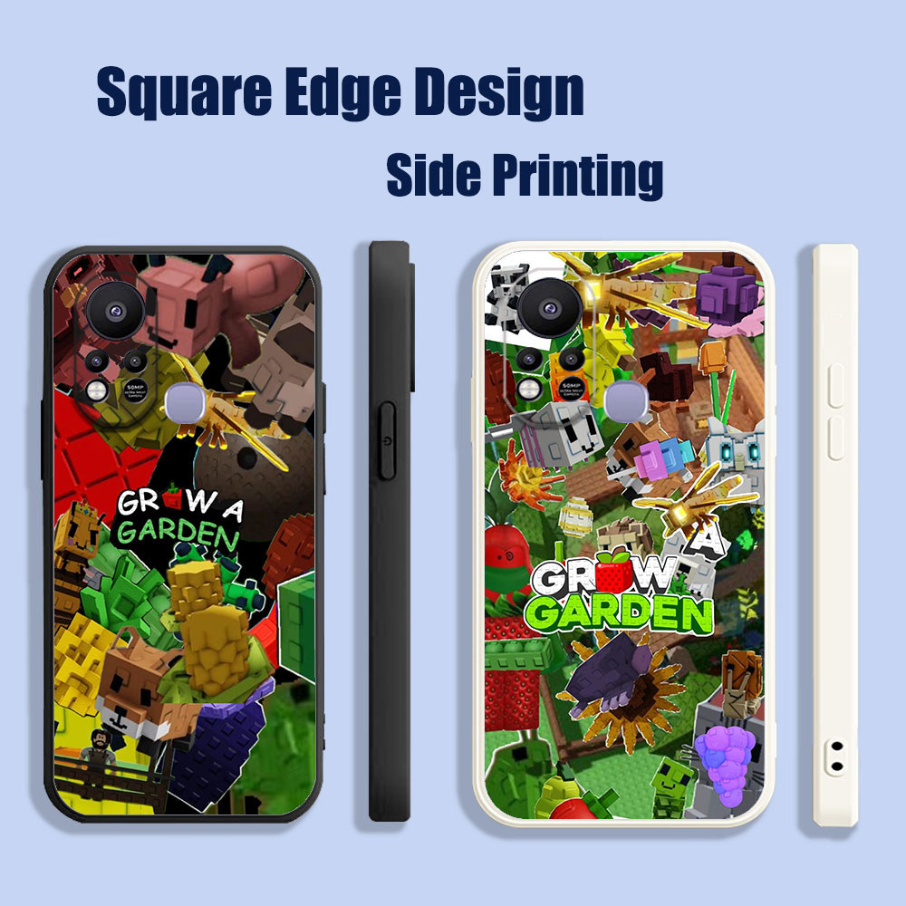 ปลอกสําหรับ Huawei Nova 3i 7i 8i 5T Y9S Grow a garden roblox วิดีโอเกม cool BOZ03 เคสโทรศัพท์ขอบสี่เ