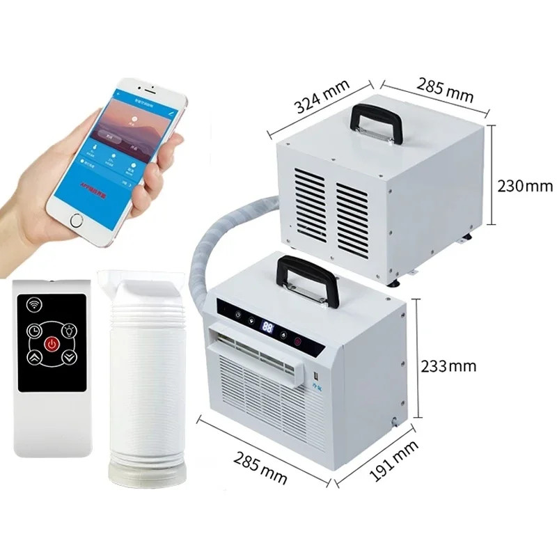 Split mobile air conditioner car air conditioner portable home air conditioner free installation ca