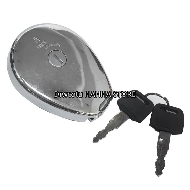 Fuel Gas Tank Cap With Keys For Kawasaki EL250 ZL400 ZL600 EN400 EN500 ZR1100 BJ250 VN1500 ZL600 Vu