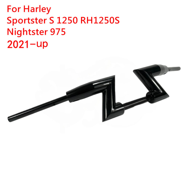 Motorcycle 2 inch Z Lightning custom handlebar 7/8'' 22mm Bar For Harley Sportster S 1250 RH1250S N