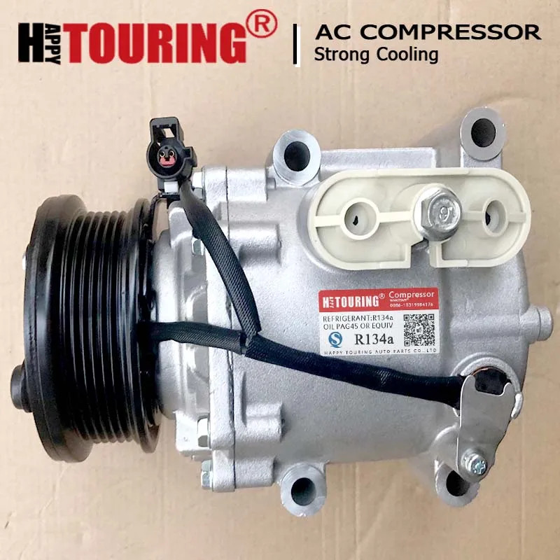 AC compressor for Ford Fiesta Focus Fusion Tourneo Transit YS4H19D629AB  1779107 1E0861K00C DE94614