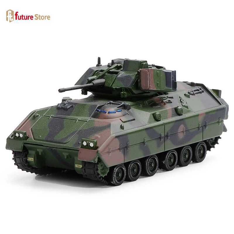 C 1:72 US M2 Diecast Crawler Tank Armored Bradley Infantry Fighting Model Collection