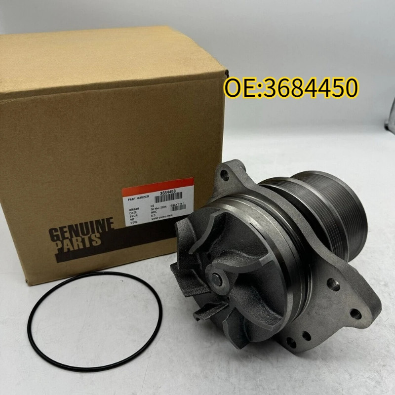 For 3684450  Engine Water Pump For Cummins ISX ISX15 QSX QSX15  W/Seal