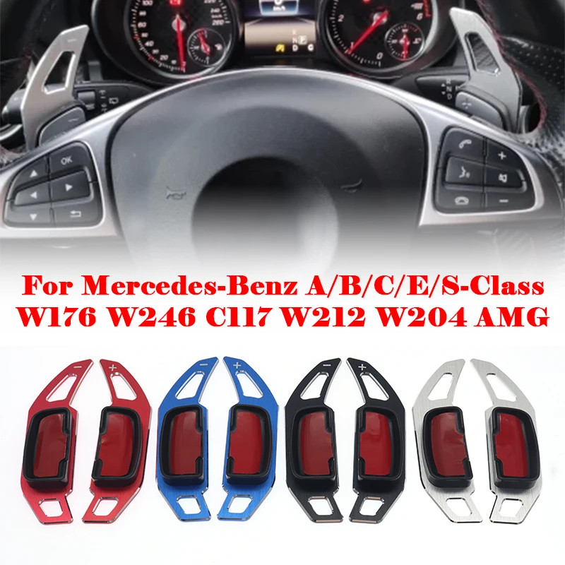 Steering Wheel Shifter Paddle Extension for Mercedes Benz A B C E ML GL CLA GLA GLK SL SLK Class W1