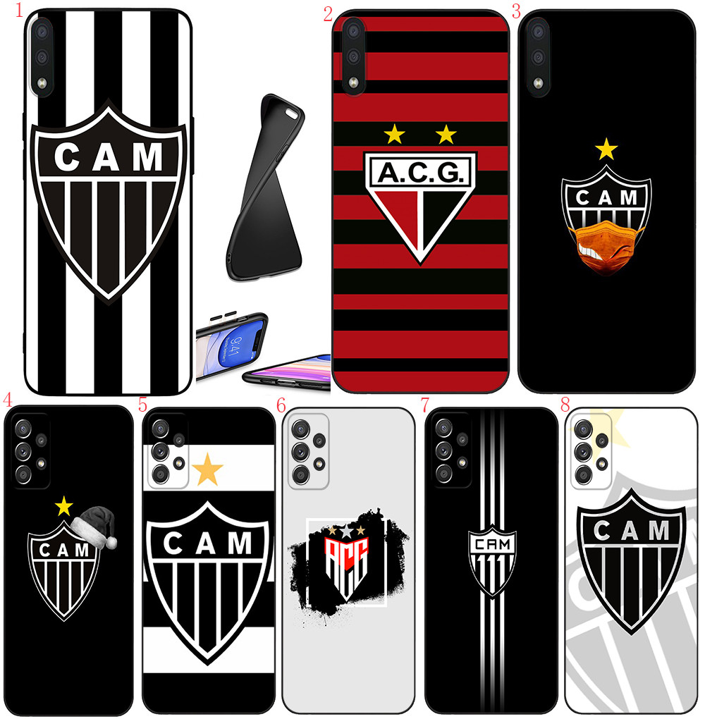 Huawei Y5P Y6P Y8P Y7A Y9A Y8S Y9S Y6 Y7 Y9 Prime 2019 W20 Atletico PR FC เคสโทรศัพท์สีดํานุ่ม