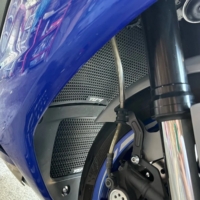 Radiator Grille Guard Protector Cover For Yamaha YZF-R1 YZF-R1M YZFR1 YZFR1M YZF R1/R1M 2015-2018 2