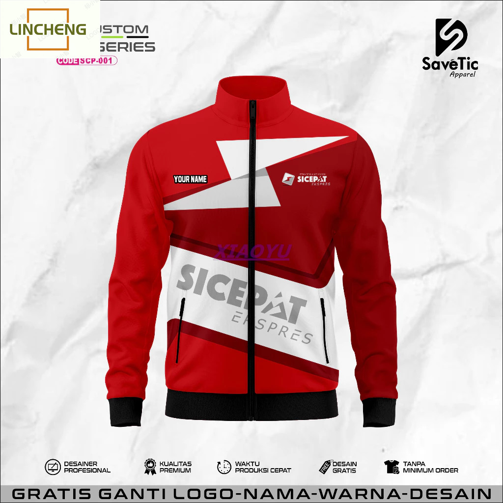 Jaket Sicepat Express พิมพ์เต็มสublim/Jaket Sicepat Express/Jaket Custom/Hoodie/Bomber/Tracktop/Jake
