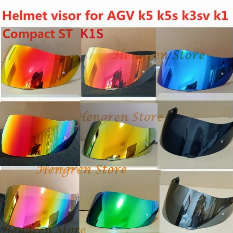 Helmet Lens for AGV K5 K5S K3SV K1 K1S Compact ST Motorcycle Helmet Visor Windshield Shield Motorbi